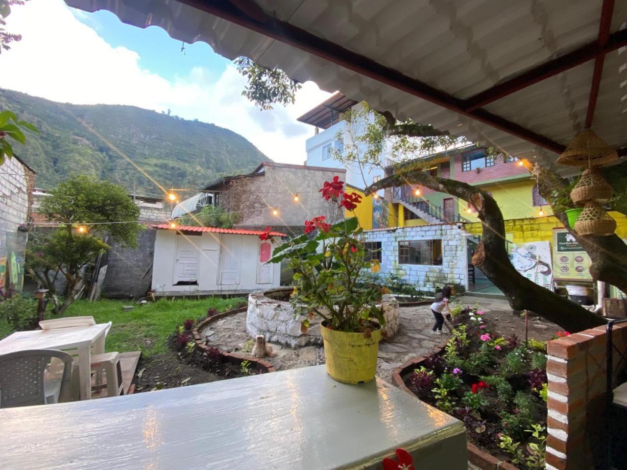 Garden House Hostal Baños Εξωτερικό φωτογραφία